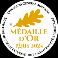 Concours Général Agricole 2024 : Médaille d'Or sur millésime 2022