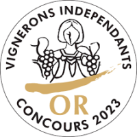 Concours des Vignerons Indépendants 2023 : Médaille d'Or sur millésime 2021