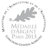 Concours Général Agricole 2013 : Millésime 2011 Médaille d'Argent