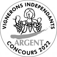 Concours des Vignerons Indépendants 2022 : Médaille d'Argent sur Millésime 2020